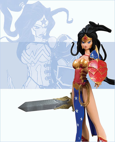Ame-comi: Wonder Woman Vinyl Figure