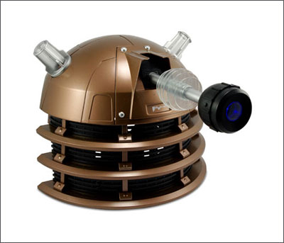  Voice on Dalek Voice Changer Helmet    Fanboy Com