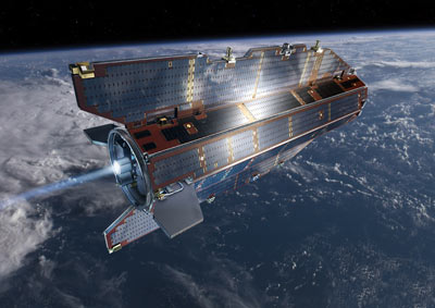 the European Space Agency's GOCE spacecraft