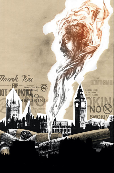 Hellblazer #238 by illustrator Lee Bermejo