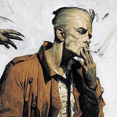 Hellblazer: The Fear Machine  - Cover by Phil Hale 