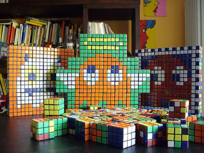 Omino71 - Tuning Rubik's Cube into Pac-Man