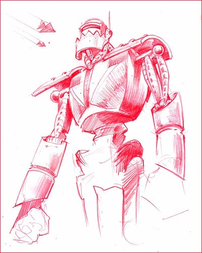 Robin Ator's Robot Illustration