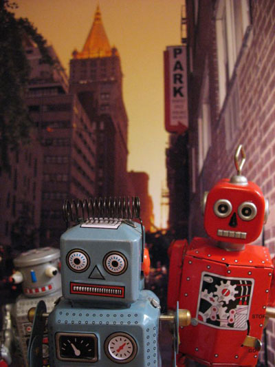 Robots Take Manhattan!