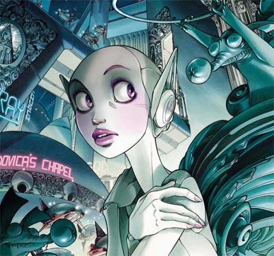 Sky Doll #1 (Of 3) Written By Barbara Canepa Art & Cover By Alessandro Barbucci