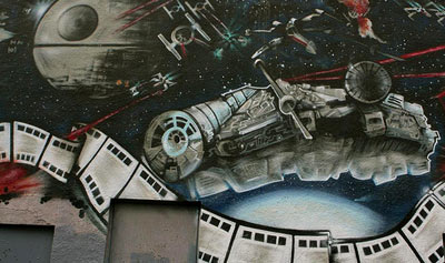 Star Wars Graffiti
