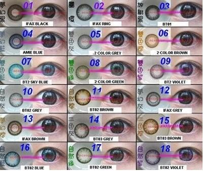 Achieve Anime Eyes with Extra-Wide Contacts » Fanboy.com