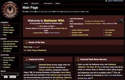 The Battlestar Galactica Wiki