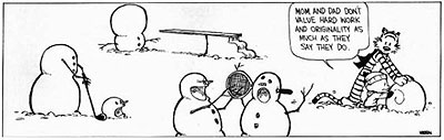 Calvin & Hobbes: The Art of the Snowman