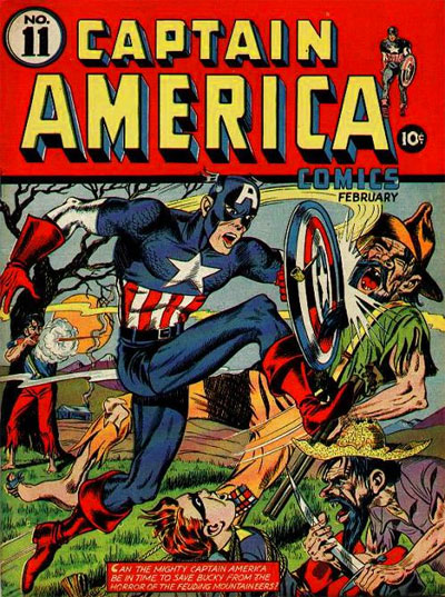 Captain America vs. the Hillbillies?! Captain America Comics 11