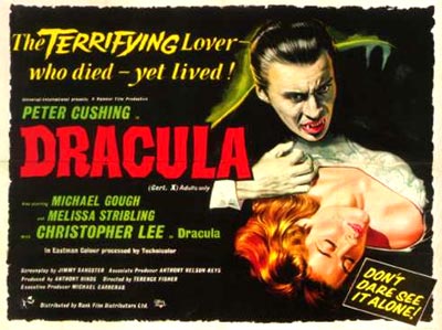 Dracula Poster from 1958