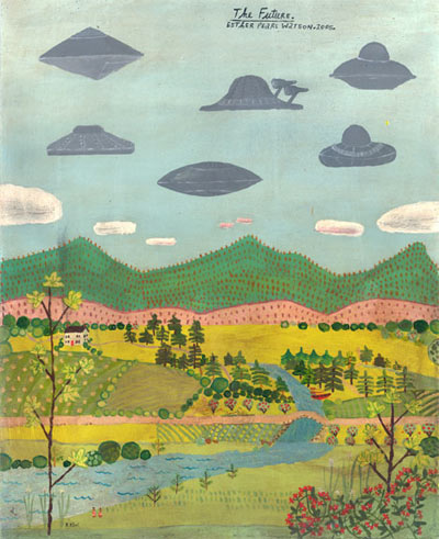 Esther Pearl Watson's UFO Folk Art - The Future