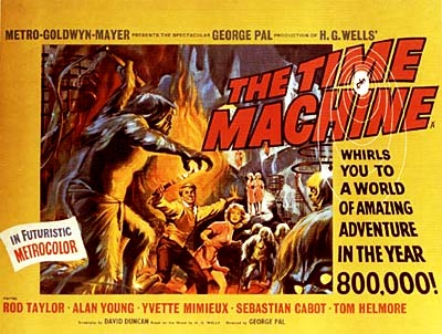 The Time Machine - poster from the George Pal film