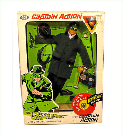 Green Hornet Uniform & Equipment for Captain Action