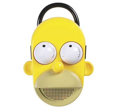 Homer Simpson Talking Shower Radio