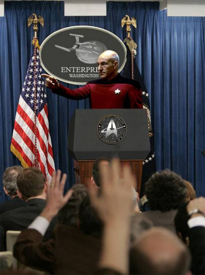 If Trekkies Ruled the World - 'Mr. President' by CocaCasta