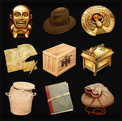official Indiana Jones icons