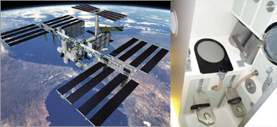 Space Station Broken Bathroom