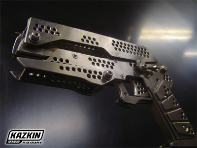 The Silver Wolf Full Metal Rubber Band Gun