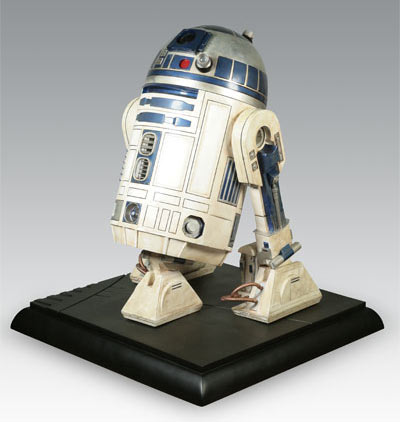 The R2-D2 ($5,450) life sized figure from Sideshow Collectibles 