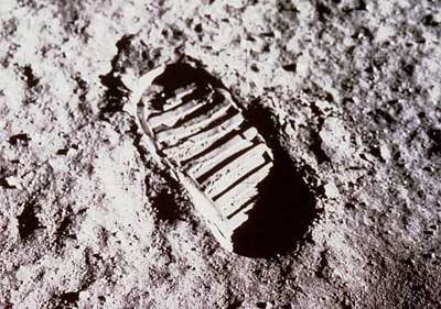 Lunar Footprint: One Small Step for...
