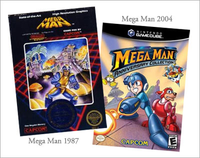 Mega Man - from 1987 until 2005