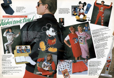 Mickey Mouse Merchandise from the Eighties