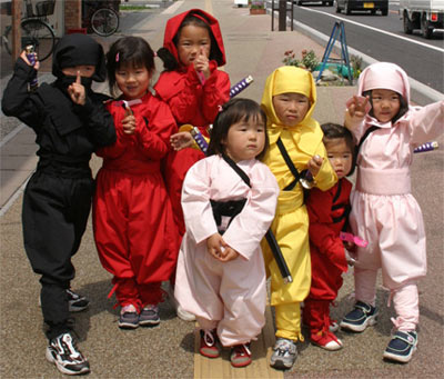 Cute Ninja Kids