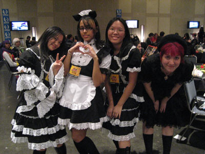 New York Anime Festival: Cosplay - December 7, 2007 - The Maid Cafe