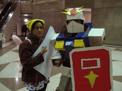 New York Anime Festival: Cosplay - December 7, 2007 - Homemade Gundam