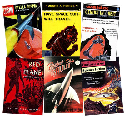 Robert A. Heinlein - Pulp Magazine and Book Covers