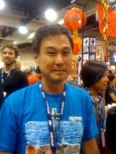 San Diego Comic Con 2008: Giant Robot - the owner and founder of Giant Robot: Eric Nakamura