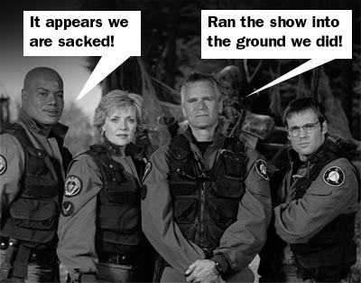 Stargate SG-1 Cancelled