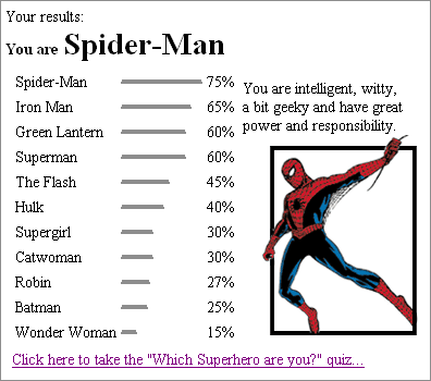 The Super Hero Quiz