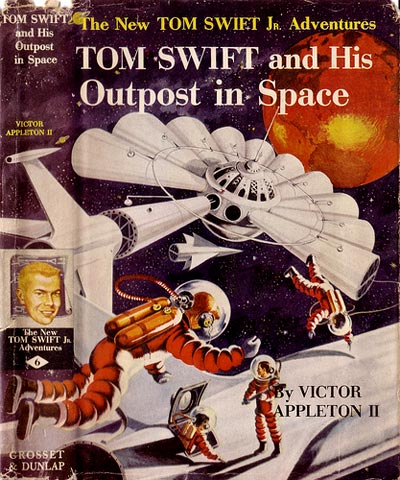 Tom Swift and His Outpost in Space - illustration by Graham Kaye