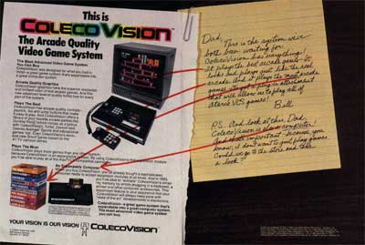 This is Coleco Vision