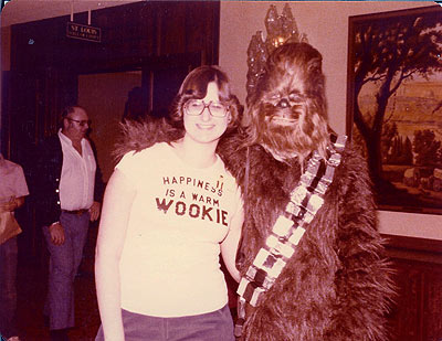 Happiness is  a Warm Wookie
