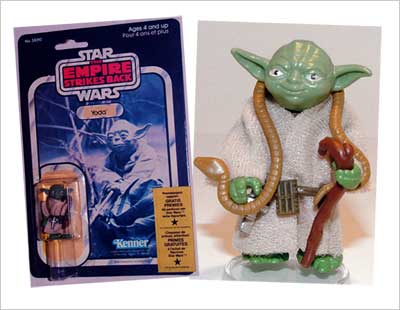 Yoda with a Snake from 1981