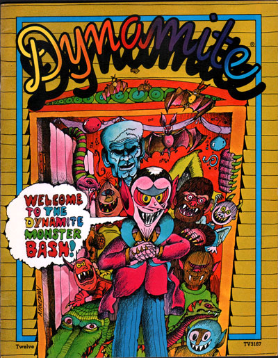 Dynamite Magazine Issue 12 - Count Morbida Cover - Subscription - 1975