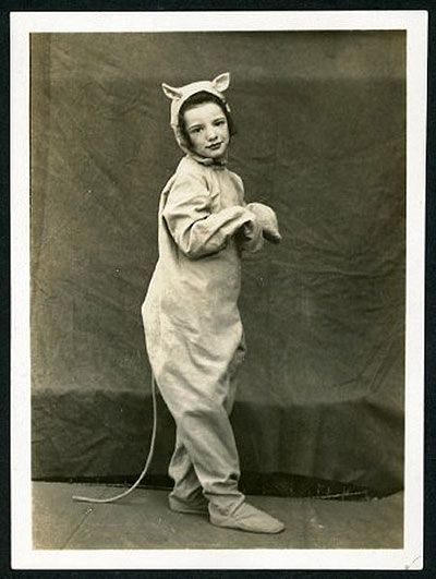 halloween photo from the early 20th century