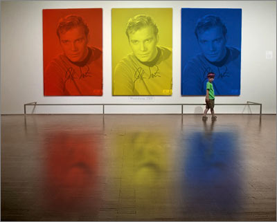 Williams Shatner with a PhotoFunia Treatment: MoMA