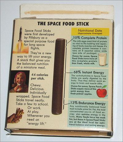 The Space Food Stick - Back
