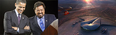 Gov. Bill Richardson and President Elect Barack Obama - and the New Mexico Spaceport