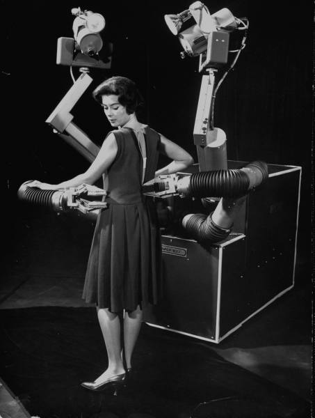 Mobot the magnificent mobile robot invented by Hughes Aircraft Electronic Labs. 1961