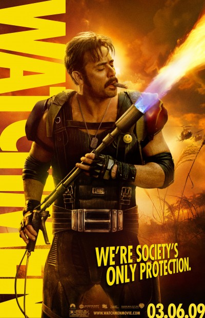 Watchmen Character Poster of The Comedian (Jeffrey Dean Morgan)