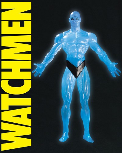 WATCHMEN MOVIE: DR.MANHATTAN (TRANSLUCENT) ACTION FIGURE VARIANT