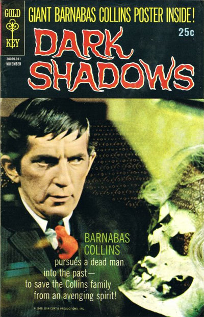 Dark Shadows Comic Book from November, 1969