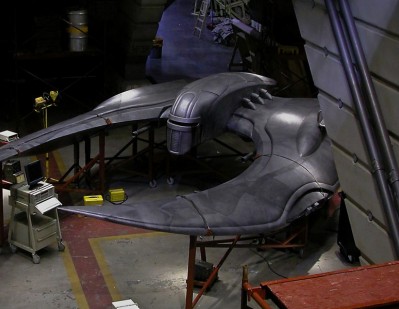 The Cylon Raider model (from Battlestar Galactica) for auction