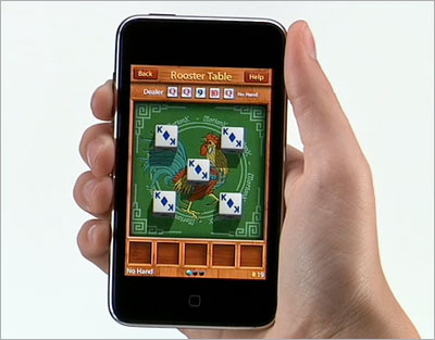 Casual games on the iPod Touch