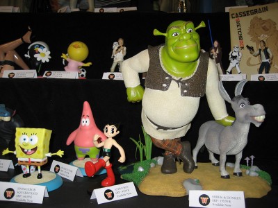 Toy Fair 2009: Attakus Collection: Sponge Bob, AstroBoy and Shrek